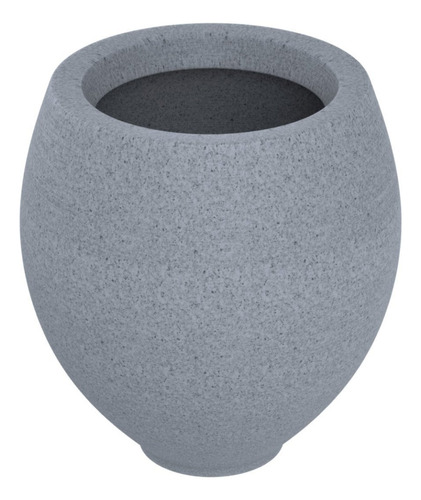 Vaso Oval 50x41cm Polietileno Sem Prato Fibrarte Lux Telhas