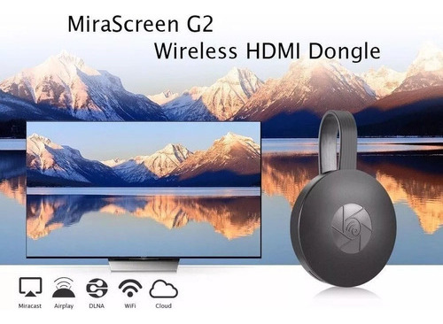 Mirascreen G2 Chromecast Anycast Receptor Hdmi Wifi