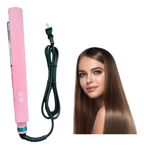 Plancha Alaciado Cabello Pelo Profesional Ks 1 1/2 Titanium
