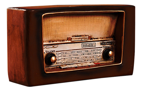 Modelo De Radio De Resina Style Antique Imitation Nostalgia