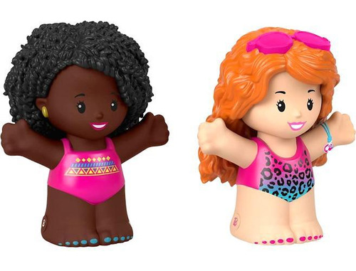 Mattel Barbie 2pack little people fisher price mattel Muñeca
