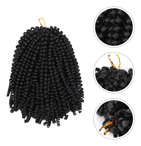 J Nueva Peluca Africana Trenzada De Crochet For Hombre.