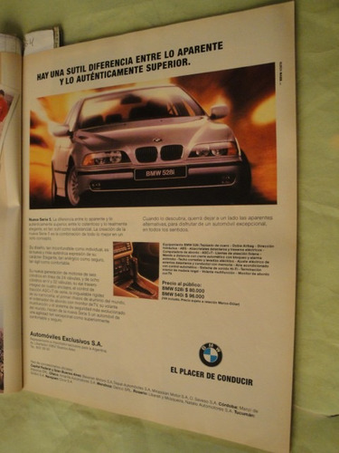 Publicidad Bmw 528 Año 1996