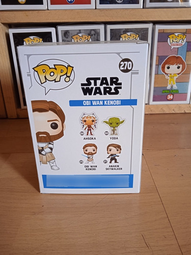 Funko Pop Obi Wan Kenobi Star Wars Nuevo Original | Envío gratis Funko Pop Obi Wan Kenobi Star Wars Nuevo Original | Envío gratis