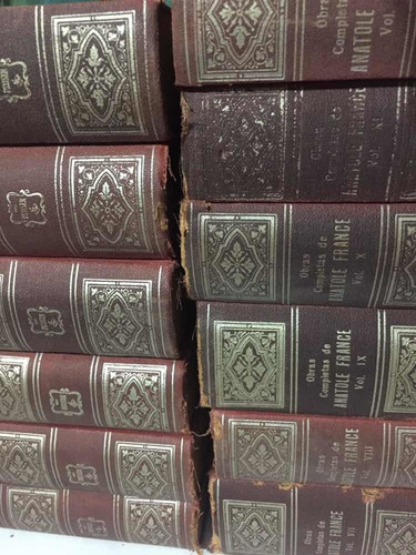 12 Tomos Obras Completas Anatole France Intermundo 1945-1947 (Usado)