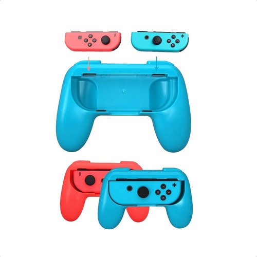 Lleva 2 Grip Mando Para Joy-con Nintendo Switch Soporte Grip
