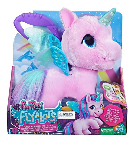 Furreal Flyalots - Alitas, Mi Alicornio Color Rosa Chicle