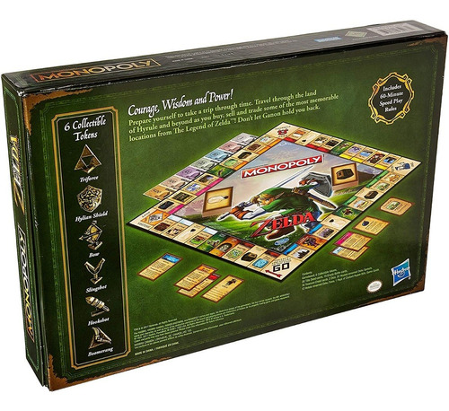 Juego Monopoly Legend Of Zelda Collectors Edition Board Game Loto Easyshop