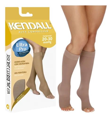 Meia Alta Compressão 3/4 Sem Ponteira 20-30mmhg Kendall