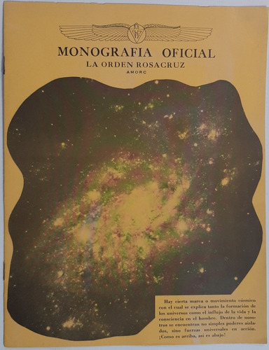 Imagen 1 de 2 de Masonería Rosacruz Monográfia Oficial Amorc Ro 169