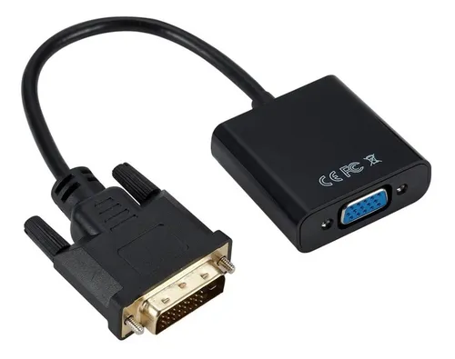 Conversor Adaptador Dvi D 24+1 A Vga Pc Vídeo A Monitor