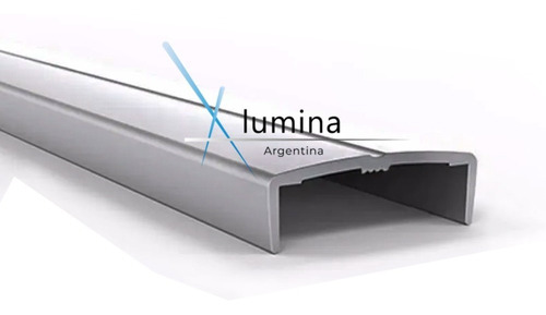Tapacanto De Aluminio Para Mueble 18mm X 3mts Distribuidor!