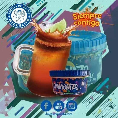 Miguelito Chamoyazo Sandia 950 Gmicheladas Y Botanas