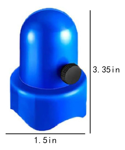 6x Tampas De Pólo De Trampolim Diâmetro 1.5 Polegada Com