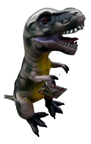 Dinosaurio Tiranosaurio Rex Gigante 70x40cm Goma -sonido 