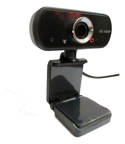 Webcam Multilaser Full Hd 1080p Microfono Usb Color Negro