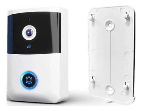 Cámara Timbre Inalámbrica Hd Recargable Con Wifi Camara Inteligente Con Timbre Camara Inalambrica Camara Timbre Hd Con Wifi Marinshop Camara Blanca Hd Inteligente Wifi Camara C/ Timbre Para La Puerta