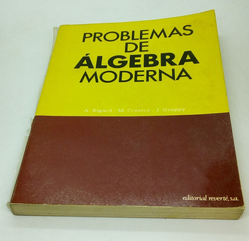 Problemas De Álgebra Moderna.