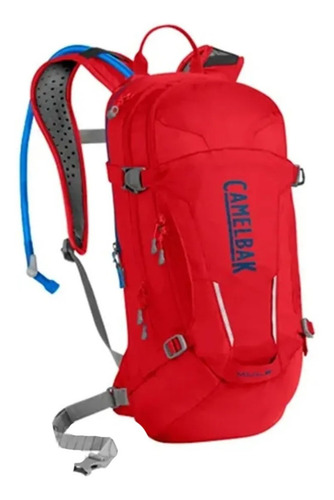 Mochila Deportiva C/ Bolsa Hidratante 3 L Camelbak Mule 12 L Color Rojo