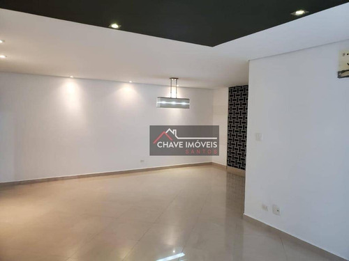 Imagem 2 de 30 de Apartamento Com 3 Dormitórios, 2 Suítes, 2 Vagas, À Venda, 175 M² Por R$ 718.000 - Ponta Da Praia - Santos/sp - Ap2960
