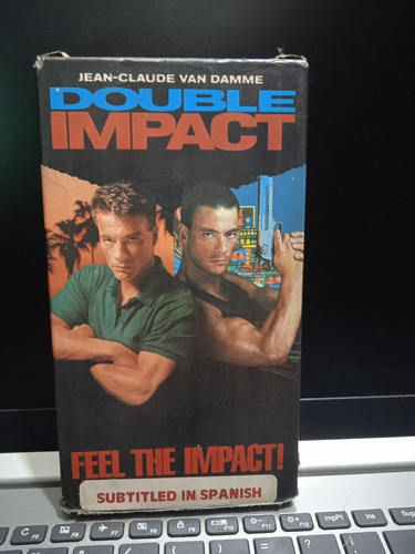 Vhs Doble Impacto Ficción Acción Jean Claude Van Damme