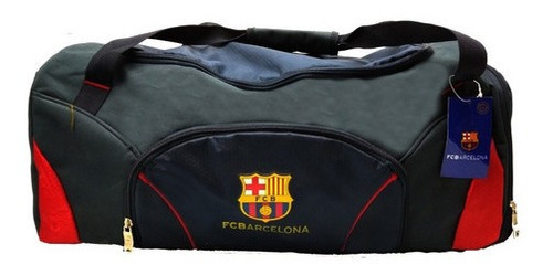 Bolso, Amplio, Para Gimnasio Gym Deportivo - Fcb - Original