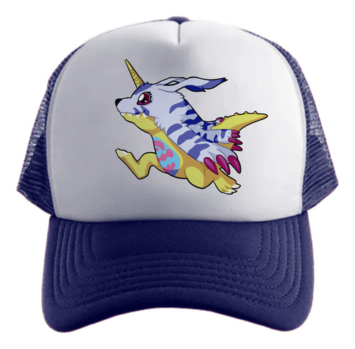 Digimon Gabumon Gorra Friki Tu Eres #3 Azul Oscuro Talle Único Regulable Digimon Gabumon