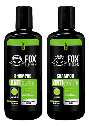 Shampoo Anticaspa Refrescante Limpeza Profunda Xampu Shampu