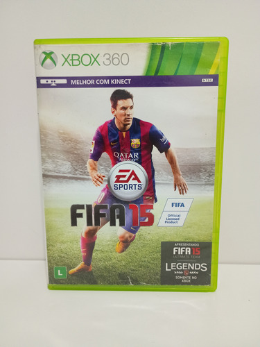 Jogo Fifa 15 Fifa 2015 Xbox 360 Mídia Física (português) (Usado)
