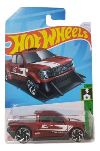 Ford F-150 Lightning Custom Hot Wheels 2024 Hw Green Speed