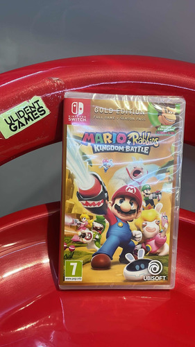 Mario Plus Rabbids Kindom Battle Gold Edition Nintendo Switc (Usado)