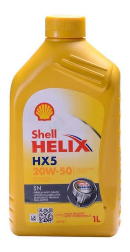 Aceite Shell Mineral 20w50 Litro