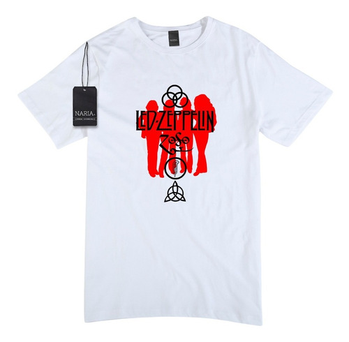 Remera Hombre Led Zeppelin Dibujo Art Logo - Mulz1