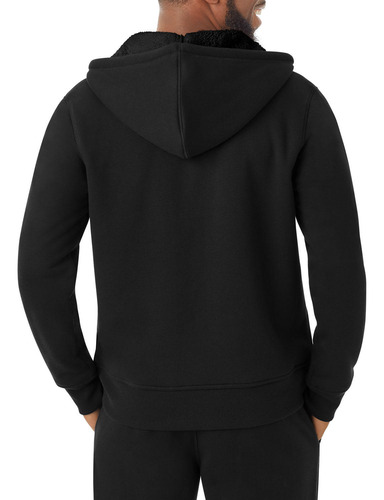 Sudadera Tipo Hoodie Sherpa Lined Members Mark Hombre