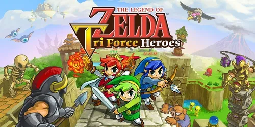 Legend of Zelda Tri Force Heroes Download, Gameplay, Rom