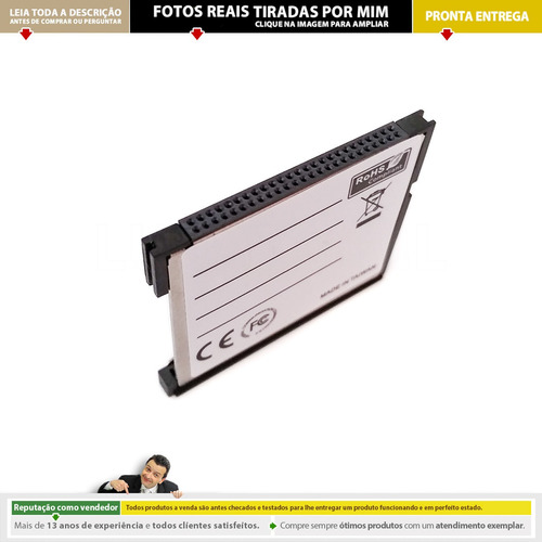 Imagem 3 de 7 de Adaptador Cartão Sd Sdhc Sdxc Sd Wifi Para Compact Flash 3rd