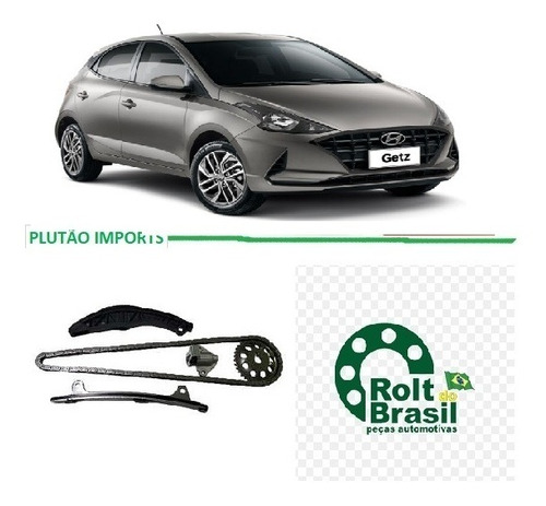 Kit Distribuição Hyundai Hb20 1.0 2014 Corrente