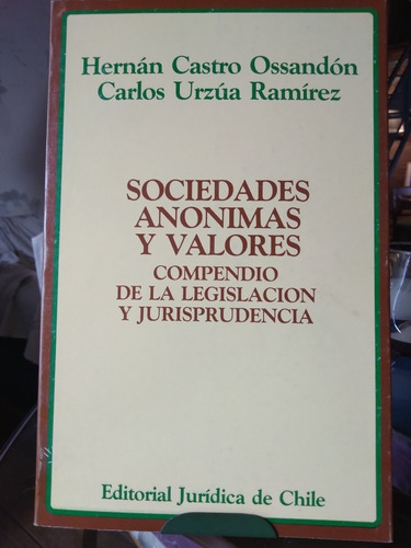 Sociedades Anonimas Y Valores Chile