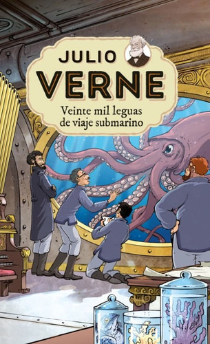 Veinte Mil Leguas De Viaje Submarino, De Julio Verne. Editorial Penguin Random House, Tapa Dura, Edición 2021 En Español