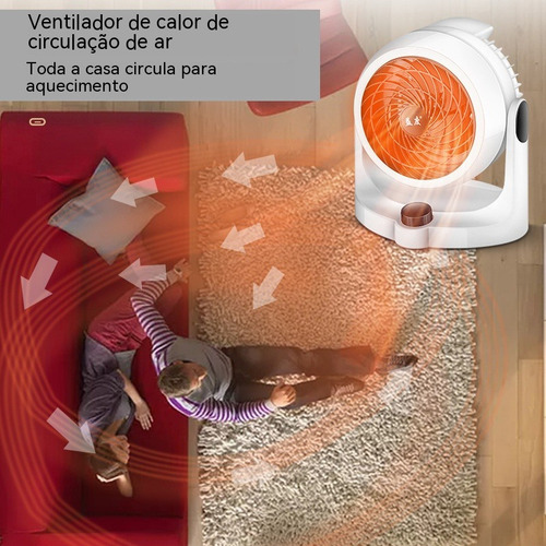 Ventilador Circulador De Ar Honeywell Ht-900 Turboforce Pret