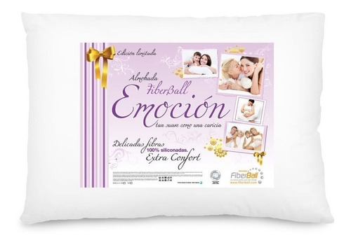 Almohada Emocion 100 % Fibra Siliconada 70x40 Envio Gratis!!