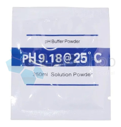 Sobre De Calibracion Buffer Ph 9.18 Sobre Cerrado 250ml