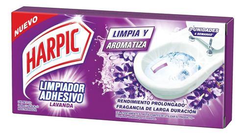 Harpic Limpiador Adhesivo Lavanda