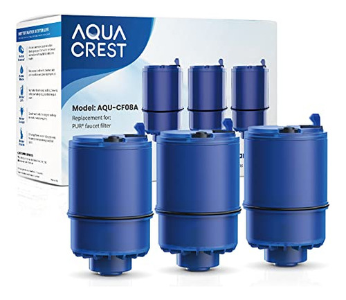 Filtro De Agua Certificado Nsf De Aqua Crest, Reemplazo Para