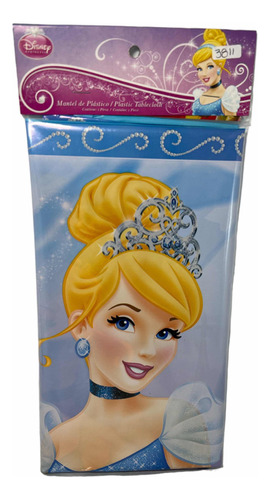Mantel Fiesta Princesas Cenicienta Disney Mesa Cumpleaños Gm