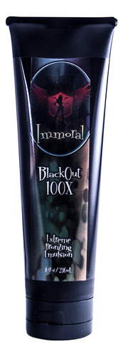 Immoral Tanning Lotion, Blackout - Emulsion Bronceadora De B