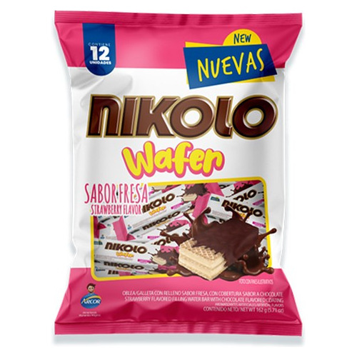 Nikolo Choco Wafer Vainilla 13.5g Arcor - 57101392