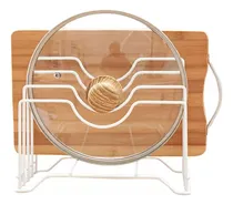Comprar Organizador De Cocina Porta Tapas ,tabla De Picar Cuchillos.