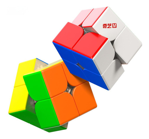 Cubo Mágico Magnético Profesional Qiyi M Pro Speed Cube 2x2x