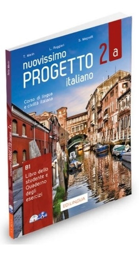 Nuovissimo Progetto Italiano 2A - Studente + Esercizi, de MARIN, TELIS. Editorial Edilingua, tapa blanda en italiano, 2020